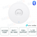 TP-Link Omada EAP773 Access Point WiFi 7 Tri-Band BE19000 per Reti Aziendali ad Alta Densità