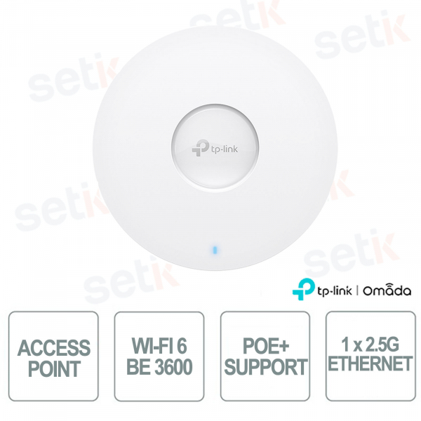 Point d'accès TP-Link Omada EAP660 HD WiFi 6 AX3600 pour réseaux d'entreprise haute densité