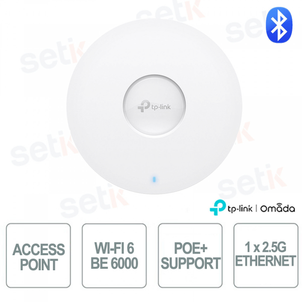 Point d'accès TP-Link Omada EAP683 UR WiFi 6 AX6000 pour réseaux d'entreprise haute densité