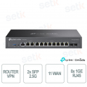 Routeur VPN multi-Gigabit TP-Link Omada ER7412-M2 avec ports 2,5 G