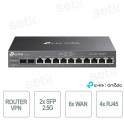 Routeur VPN multi-WAN TP-Link Omada ER707-M2 avec ports 2,5 G