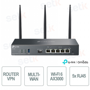 Routeur VPN multi-WAN Omada ER706W de TP-Link - Wi-Fi 6 AX3000