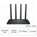 TP-Link Omada ER605W Gugabit VPN Router - Wi-Fi 6 AC1350