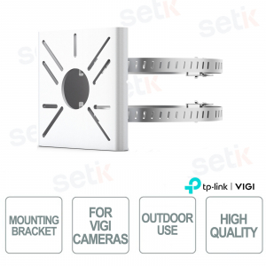 Pole Mount Bracket for VIGI Cameras - Zinc Plated Steel - TP-link