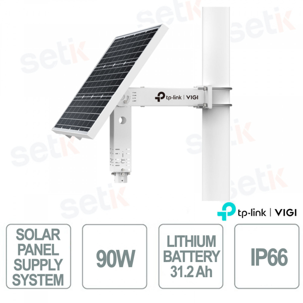 Système d'énergie solaire intelligent VIGI SP9030 - 90 W - IP66 - TP-link
