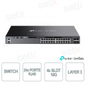 TP-Link Omada SG6428X Switch 24 porte Gigabit & 4 slot 10G - Managed L3