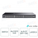 TP-Link Omada SG3452X Switch 48 Gigabit ports & 4 SFP + 10G slots - Managed L2+