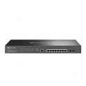 TP-Link Omada SG3210XHP-M2 Switch with 8 PoE+ 2.5G Ports and 2 SFP+ 10GE Slots - Managed L2+