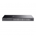 TP-Link Omada SL2428P Smart Switch with 24 10/100Mbps Ports + 4 Gigabit Ports and 24 PoE+ Ports - Managed L2