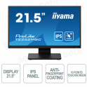 Monitor IPS FULL HD 21,5 Pollici Touchscreen Vetro Anti-Impronta P-CAP e anti graffio - IIYAMA