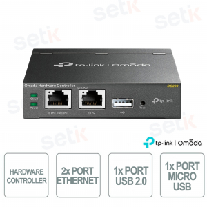 TP-Link Omada OC200 Hardware Controller - Hybrid Cloud Centralized Management