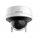 4MP IR 30m Fixed Network Outdoor Dome Camera 2.8mm Lens Audio - Hikvision