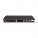 Commutateur réseau - 48 ports Gigabit RJ45 + 4 ports Gigabit fibre optique - Hikvision