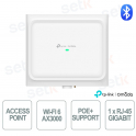 TP-Link Omada EAP650 D120-Point d'accès extérieur WiFi 6 double bande AX3000 pour entrepôts