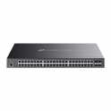 Commutateur PoE+ 40 ports TP-Link Omada SG5452XMPP, 8 ports PoE++, 4 emplacements SFP 10GE - L2+ géré