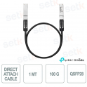 TP-Link Omada SM9220-1M 1m 100G Direct Connect Cable - QSFP28