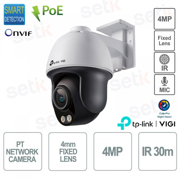 TP Link VIGI C540S(4mm) 4MP ColorPro Night Vision IP66 Outdoor PT Camera