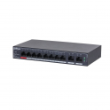 Switch Managed Gigabit - 10 porte 8 porte PoE + 2 porte RJ45 - Layer 2 - Dahua