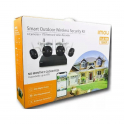 Imou Kit - 4x Telecamere Bullet 2MP Ottica 3.6mm + 1x NVR IP 4 Canali Onvif HDD da 1TB Incluso