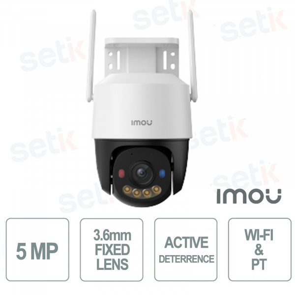 Cruiser SC Wireless IP Camera 5MP 3K Full Color 3.6mm PT and WI-FI - Imou