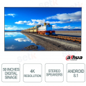 Digital Signage LCD - 50 Pollici funzionamento 16/7 - 4K - 9.5ms - Dahua