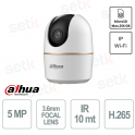 Hero Telecamera da interno 5MP Ottica 3.6mm Wi-Fi / IP IR 10m - Dahua