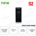 Interphone vidéo extérieur pour appartement - 2 MP - Écran LCD - S2 - Dahua
