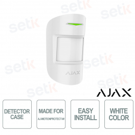 AJ-CASEMP-W / 12321 - Boîtier pour détecteurs PIR - Compatible avec les modèles Ajax 38193.09.WH1 et 38198.02.WH1