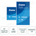 LH5581UHSG-1AG - IIYAMA - 55 inch VA AG Monitor - 4K UHD - With Stereo Speakers