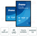 T6529AS-B1AG - IIYAMA - Monitor 65 pollici VA AG - 4K UHD - touchscreen
