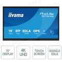 TE7515A-B1AG - IIYAMA - Monitor 75 pollici IPS AG - 4K UHD - touchscreen