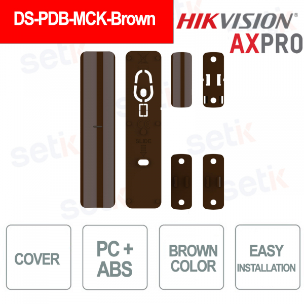 DS-PDB-MCK-Brown - Cover per contatto magnetico d'urto di colore Marrone Ax Pro