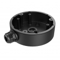 Aluminum Alloy Junction Box for Dome Cameras Max Load 4.5KG Black Color - HIKVISION