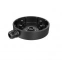 Scatola di Giunzione DS-1280ZJ-DM55 Nera in Alluminio per Telecamere da Interno ed Esterno - HIKVISION