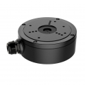 Scatola di Giunzione DS-1280ZJ-S Nera in Alluminio per Telecamere da Interno ed Esterno - HIKVISION