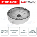 DS-1281ZJ-DM25(M1) White Aluminum Inclined Bracket for Ceiling Dome Cameras - HIKVISION