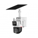 PT 4G Camera with 2 3MP Sensors, Multiple Lenses, Battery, IR/LED and Smart Tracking - Dahua