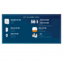 Dahua Home Bundle – 1 control unit + 1 PIR sensor + 1 remote control + 4 magnetic contacts + 1 siren + 2 PT cameras
