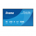 LH7575UHS-B2AG - Monitor 75" 4K iiyama ProLite – Android 11 e Digital Signage 24/7
