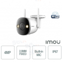 Caméra extérieure Imou Bullet 2C 4MP avec détection humaine et Wi-Fi