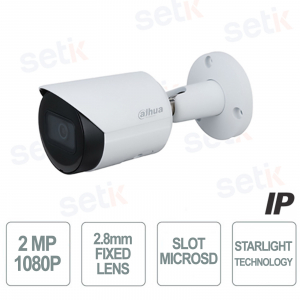 Dahua 2mp starlight 2.8mm onvif poe outdoor ip camera