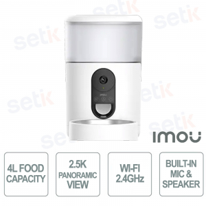Distributeur automatique de nourriture pour animaux IMOU PF1 avec contrôle intelligent
