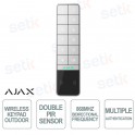 Ajax KeyPad Outdoor White Wireless Keyboard: Safe and Smart Control
