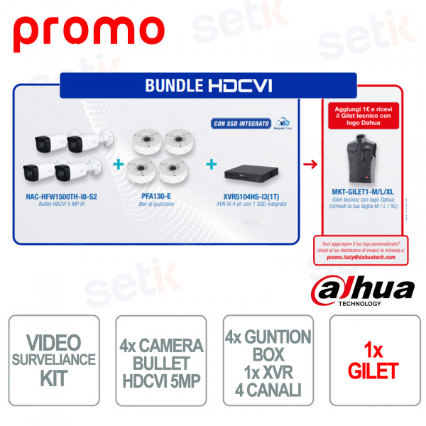 copy of Pack Dahua IP Series 2 : Surveillance professionnelle avec oculaire à focale variable et NVR SSD