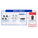 Bundle HDCVI Dahua – Videosorveglianza 5 MP con XVR AI e SSD integrato