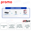 Bundle Accessori Dahua – Rete, Archiviazione e Cablaggio in un’unica soluzione
