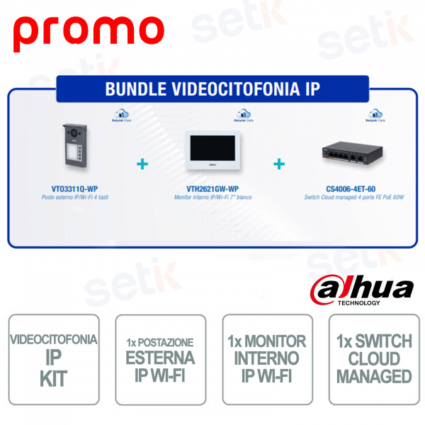 Pack interphone vidéo IP Dahua : communication sécurisée et intelligente pour chaque entrée