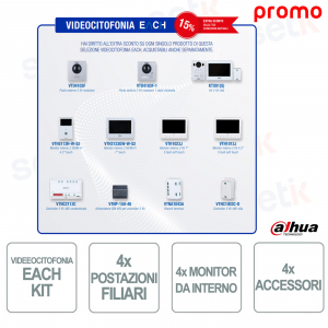 Videocitofonia EACH Dahua – La Gamma Completa per Controllare gli Accessi in Ogni Contesto