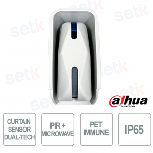 Sensore Tenda ARO-VELVET-W2-868: Sicurezza Esterno Dual Tech IP65 - Dahua