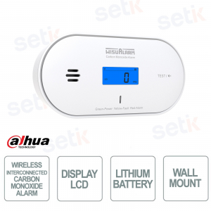 HY-GC30A-R8 Wireless CO Detector: 10-Year Home Security